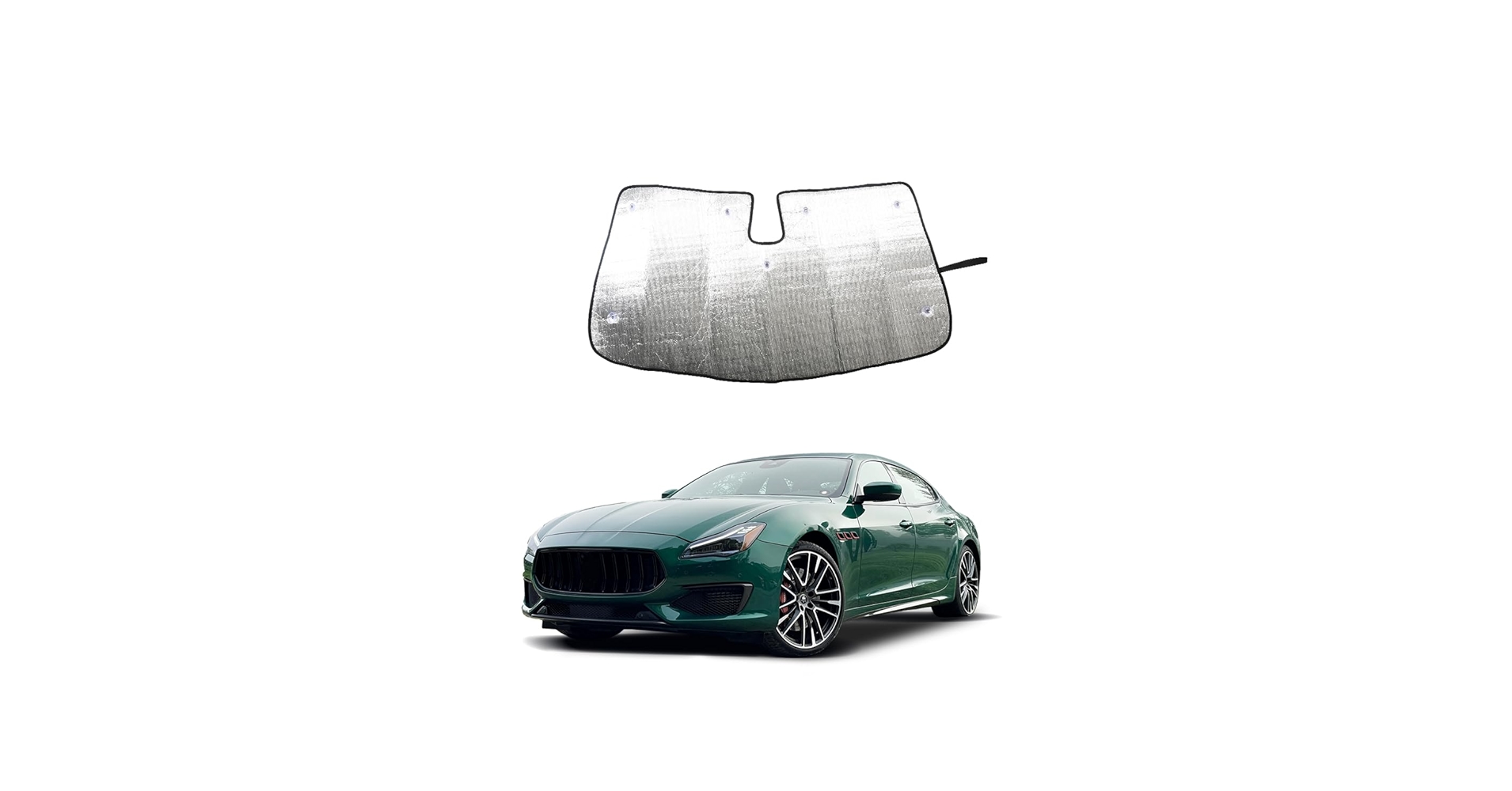Maserati Levante用サンシェード Amazon.com: Car Windshield Sun Shade for Maserati Levante